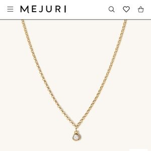 Mejuri Sapphire Choker